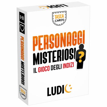 Gioco di Carte TasCaCards Personaggi Misteriosi LUDI