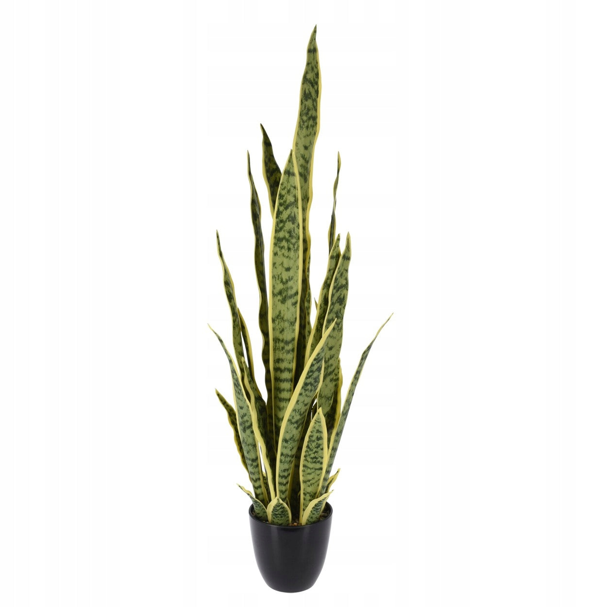 Pianta Artificiale Sansevieria in Vaso 92 cm Verde PERAGA HOME