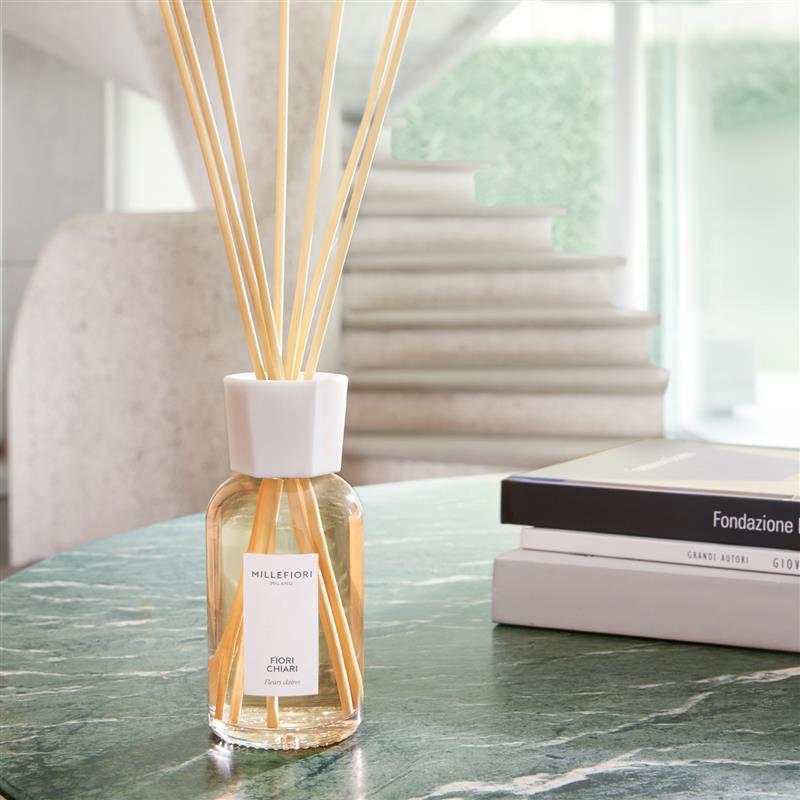 Diffusore a Bastoncini Fiori Chiari 250ml Bianco MILLEFIORI MILANO