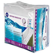GRE Tappeto Protettore Rettangolare per Piscine 750x400 cm Bianco