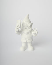 Gnomo Decorativo Selfie 12 CM Bianco Blogo