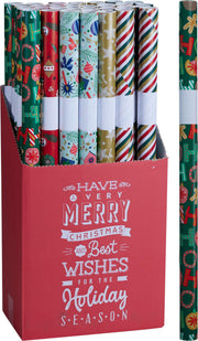 Rotolo di carta regalo 70 x 700 cm modello assortito PERAGA CHRISTMAS