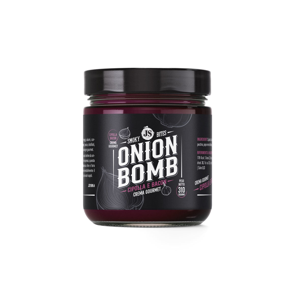 Salsa Gourmet Onion Bomb Cipolla & Bacon Smoky Bites 310g JS