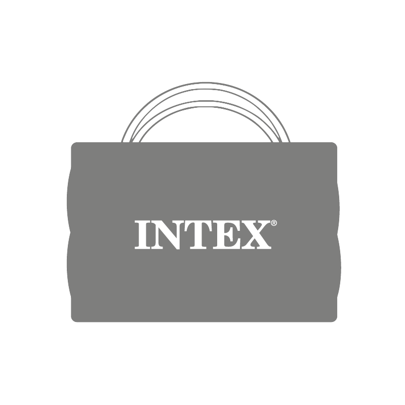 Materasso Gonfiabile Dura-Beam Comfort-Plush Elevated 99x191x46cm Grigio Chiaro Intex