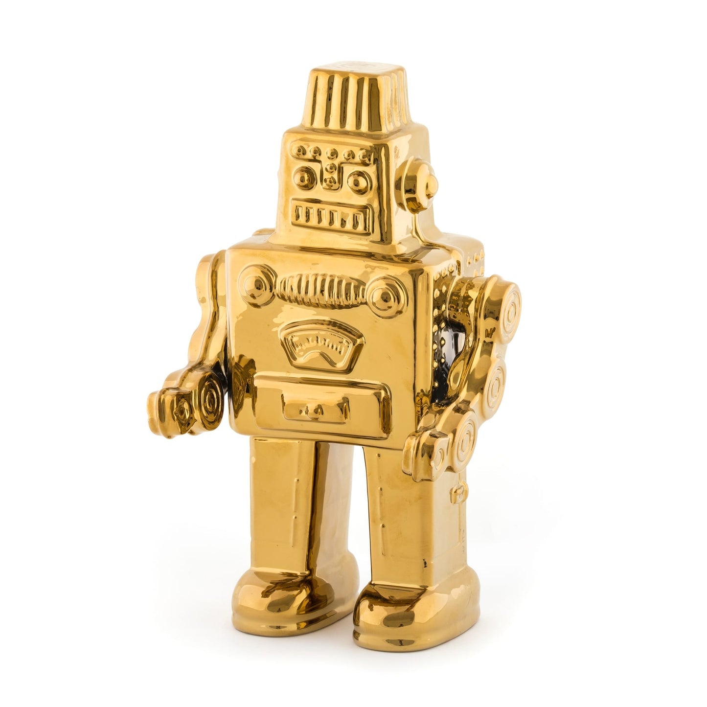 Memorabilia Gold My Robot 17,4x12,4x30cm Oro Seletti