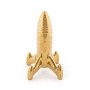 Statua Decorativa Razzo 23,5x13,5 h. 27 cm Oro SELETTI