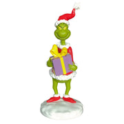 Statua 3D The Grinch con Regalo H40 Multicolore Peraga Christmas