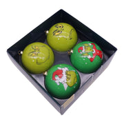 Set 4 Palline di Natale The Grinch Assortite D16 Peraga Christmas