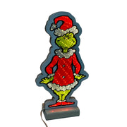 Luce Decorativa The Grinch Babbo Natale 20CM Peraga Christmas