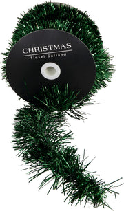 Ghirlanda tinsel in rotolo 10 m verde PERAGA CHRISTMAS