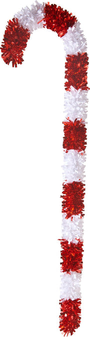 Bastone a caramella in tinsel 125 cm PERAGA CHRISTMAS