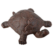 Tartaruga Decorativa in Ghisa Grande 19.3x15.2x5.6 cm Bronzo