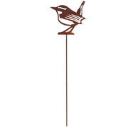 Picchetto da Giardino Scricciolo H 37 cm Effetto Ruggine