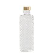 Bottiglia Isolano Vetro Borosilicato Trasparente ZAFFERANO