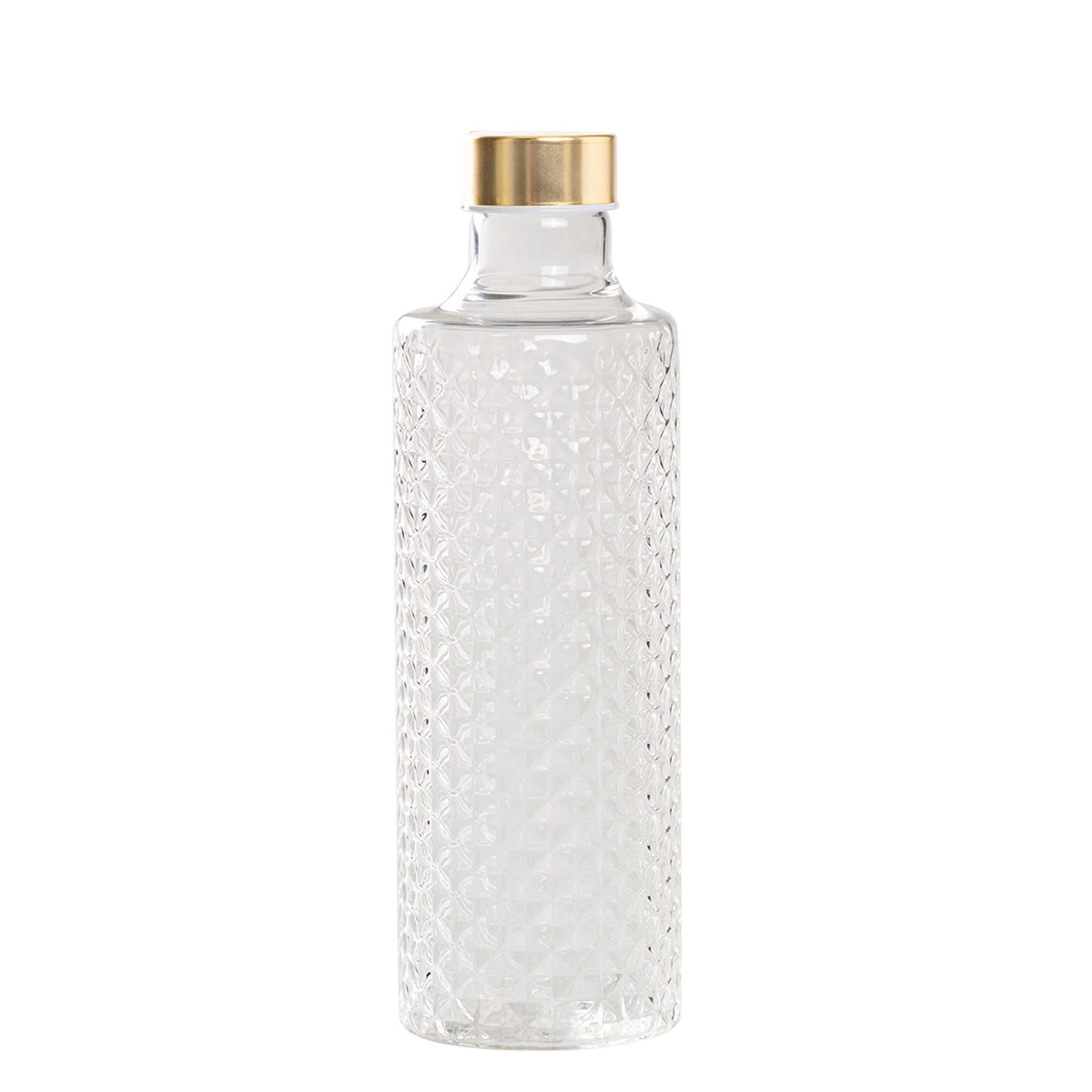 Bottiglia Isolano Vetro Borosilicato Trasparente ZAFFERANO