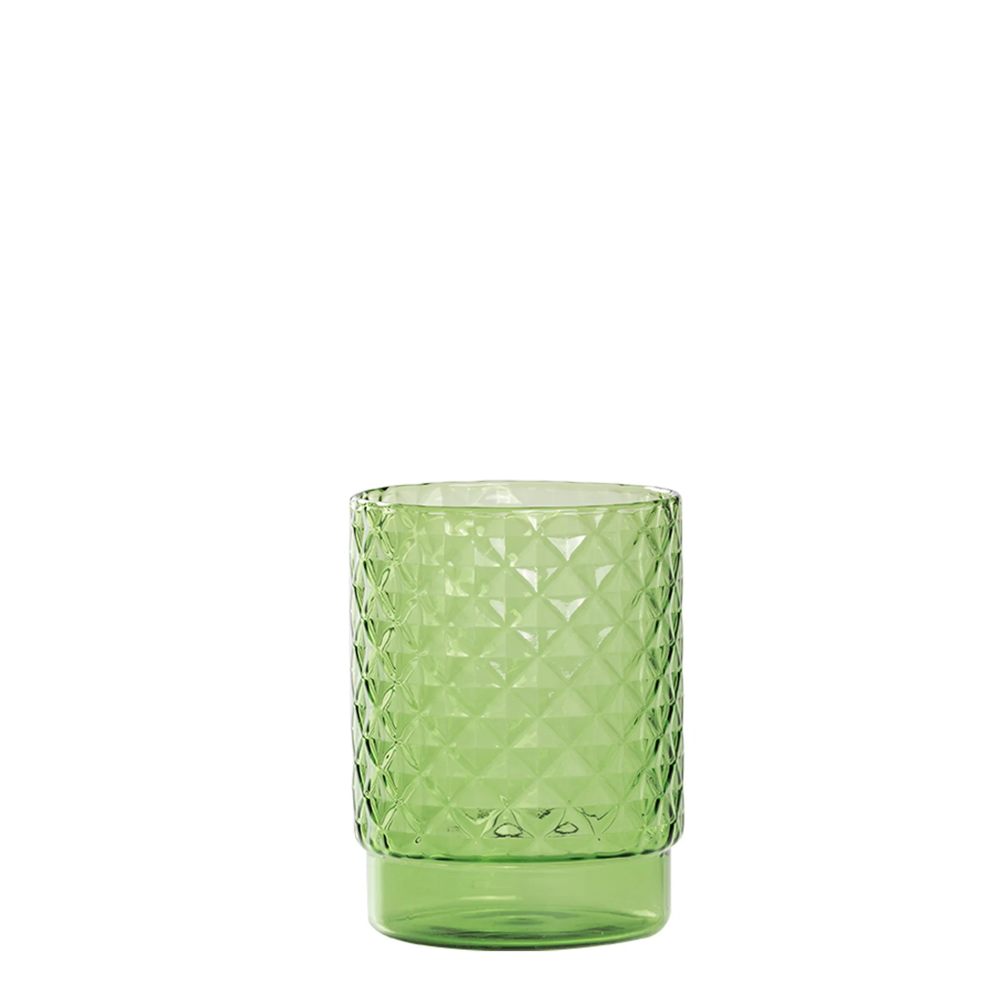 Set 4 Bicchieri Tumbler Impilabile Isolano Verde Mela ZAFFERANO
