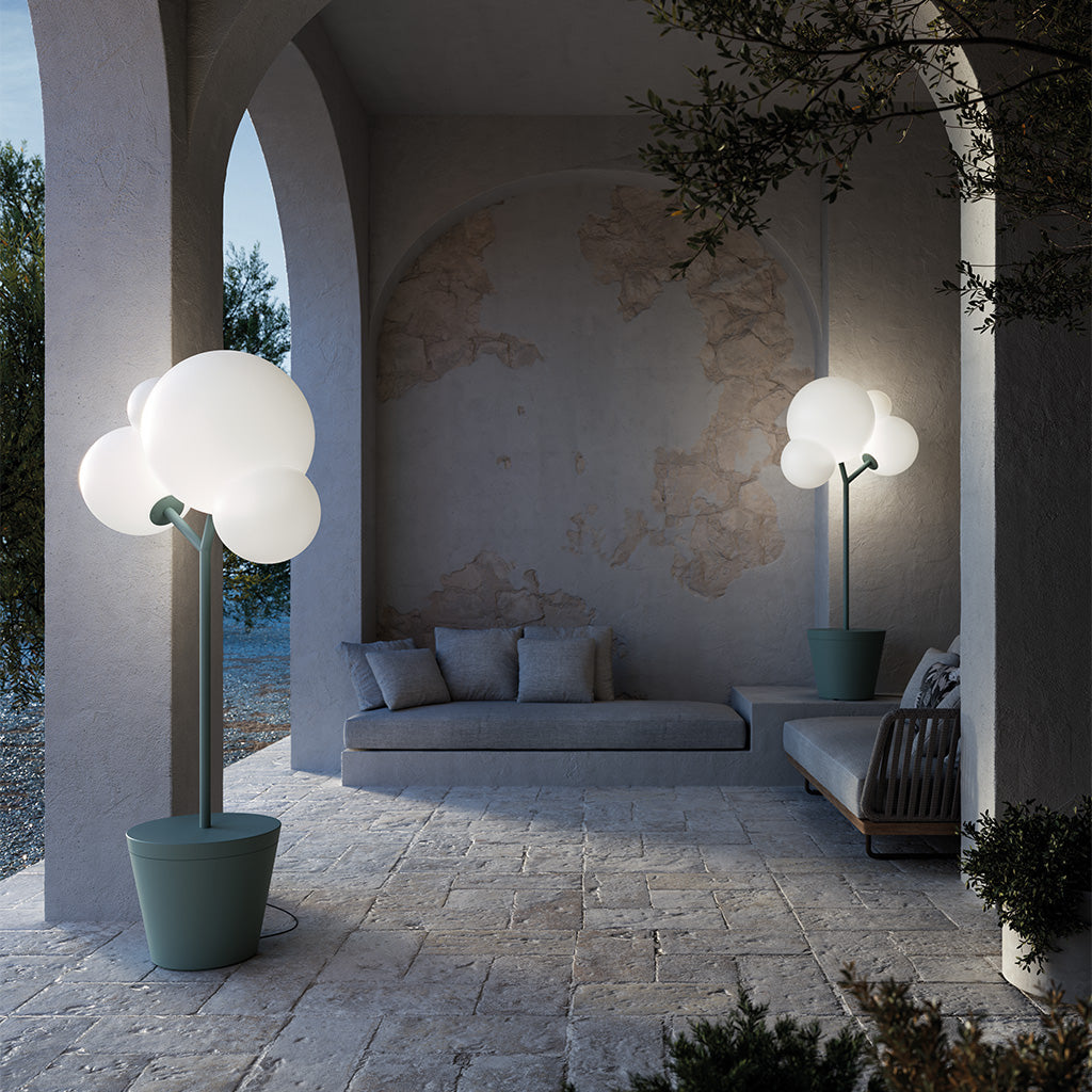 Lampada da terra Tree of Light H 184.8cm Bianca ZAFFERANO