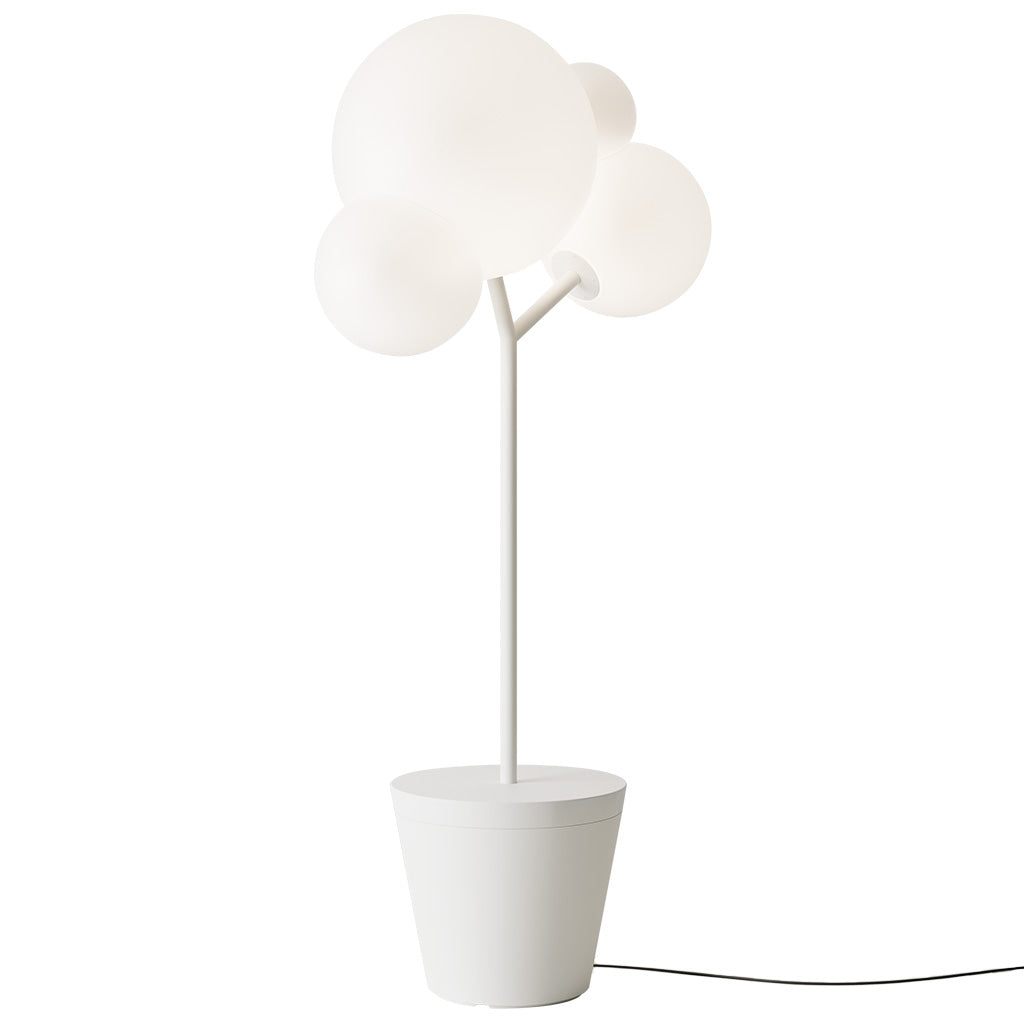 Lampada da terra Tree of Light H 184.8cm Bianca ZAFFERANO