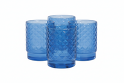 Set 4 Tumbler Impilabile Isolano Blu ZAFFERANO