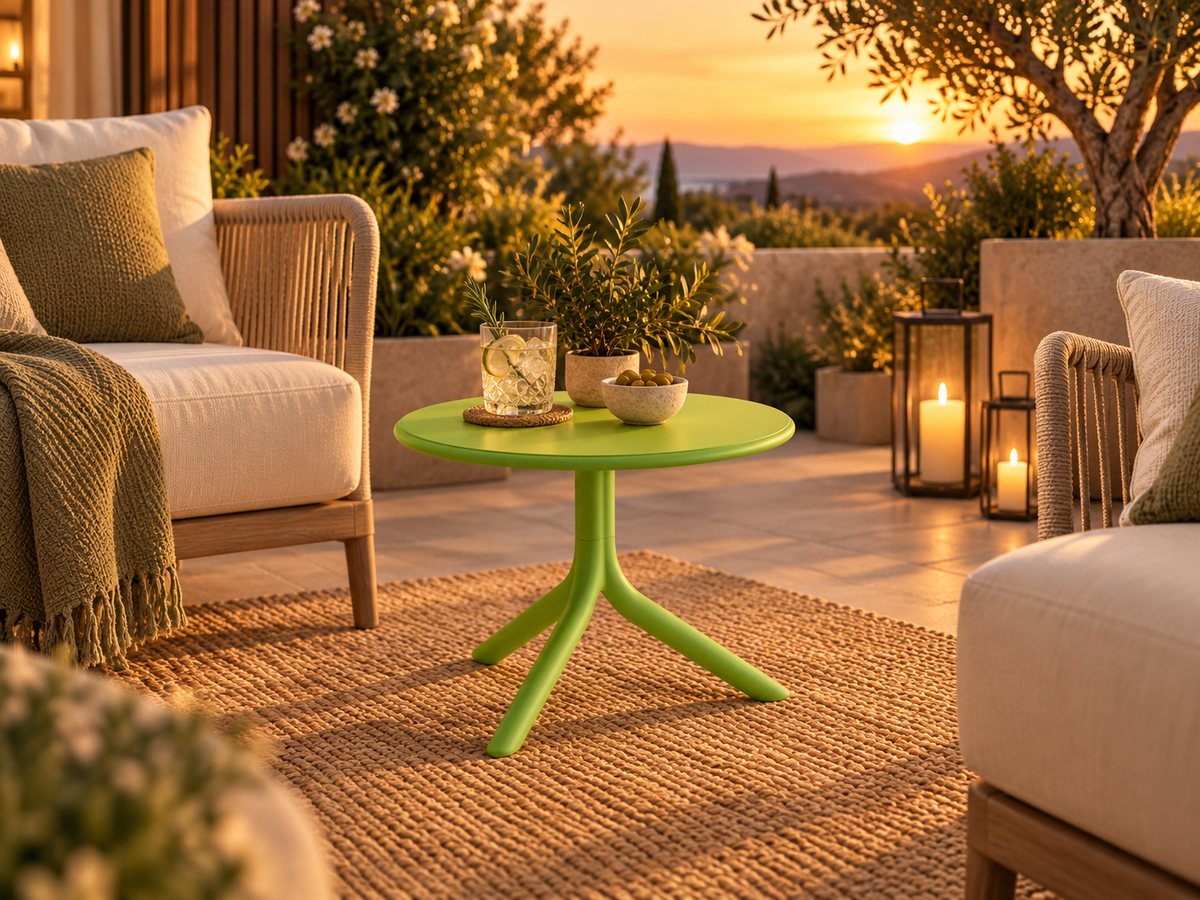 TABLE DE MINI SPRITZ AU CITRON VERT