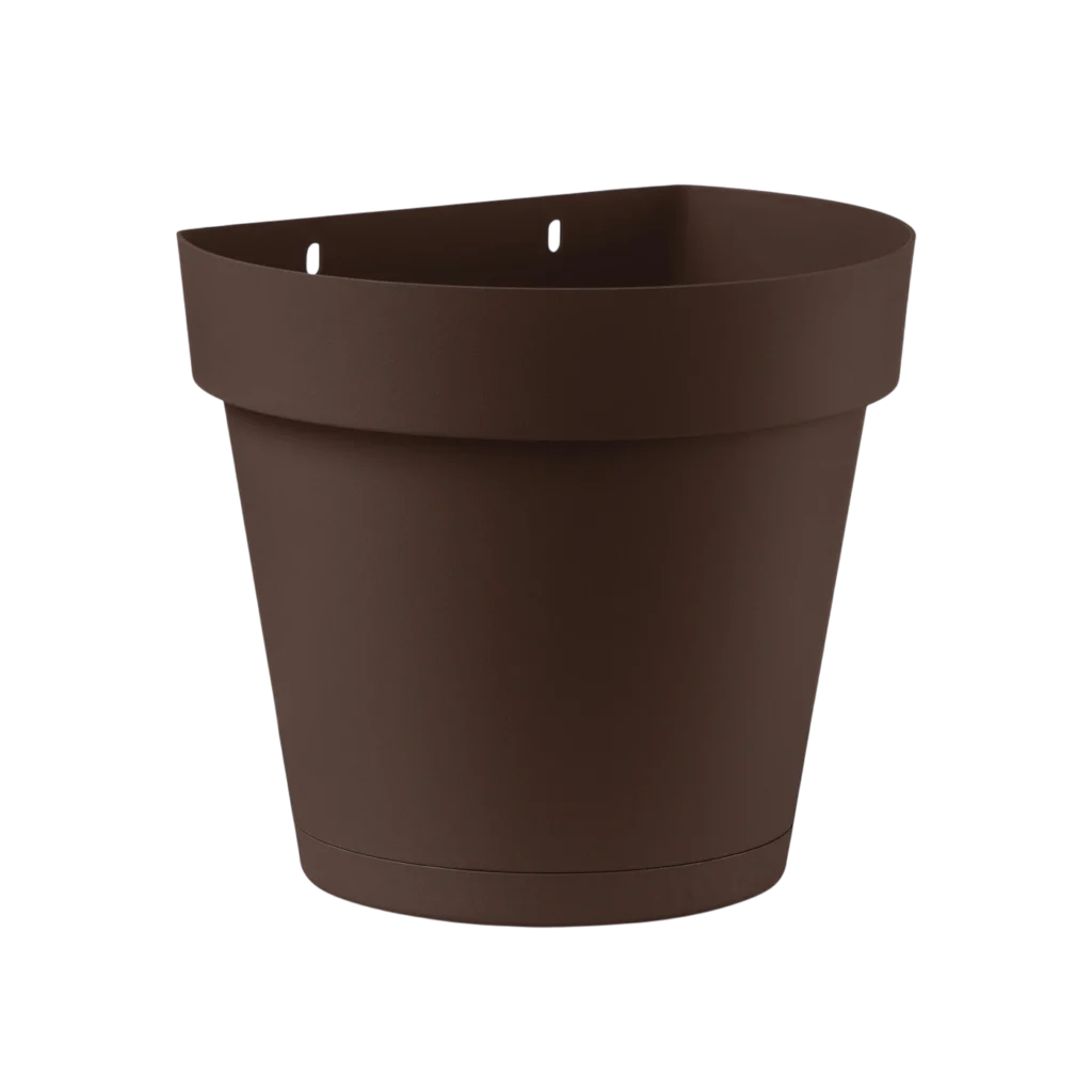 Vaso a muro Cleo 25 cm bronzo VECA