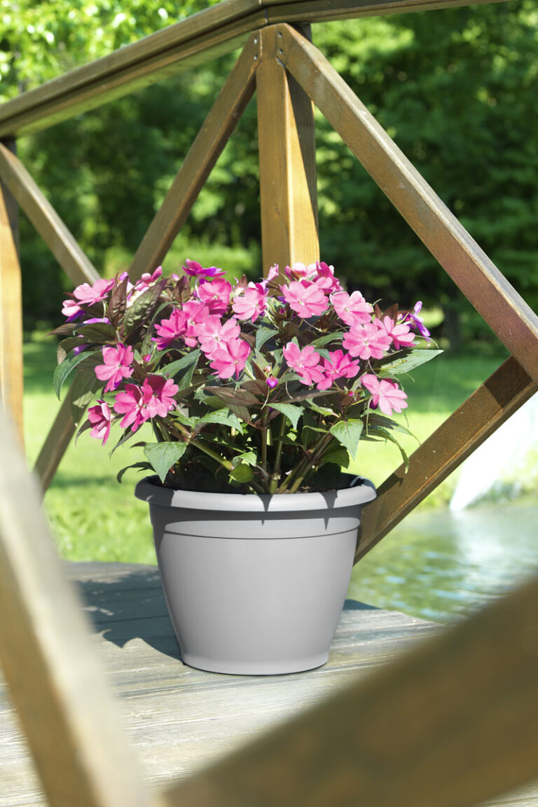Vaso Rotondo Naxos D52XH38cm Bronzo VECA