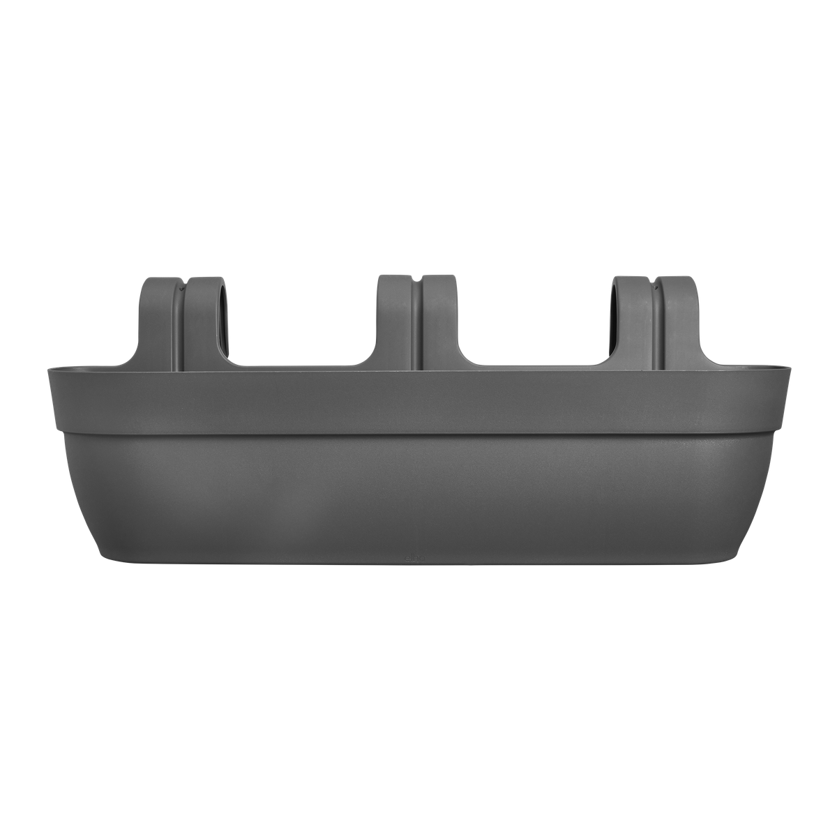 Fioriera Balconiera Vibia Campana Easy Hanger XXL 70cm Antracite ELHO