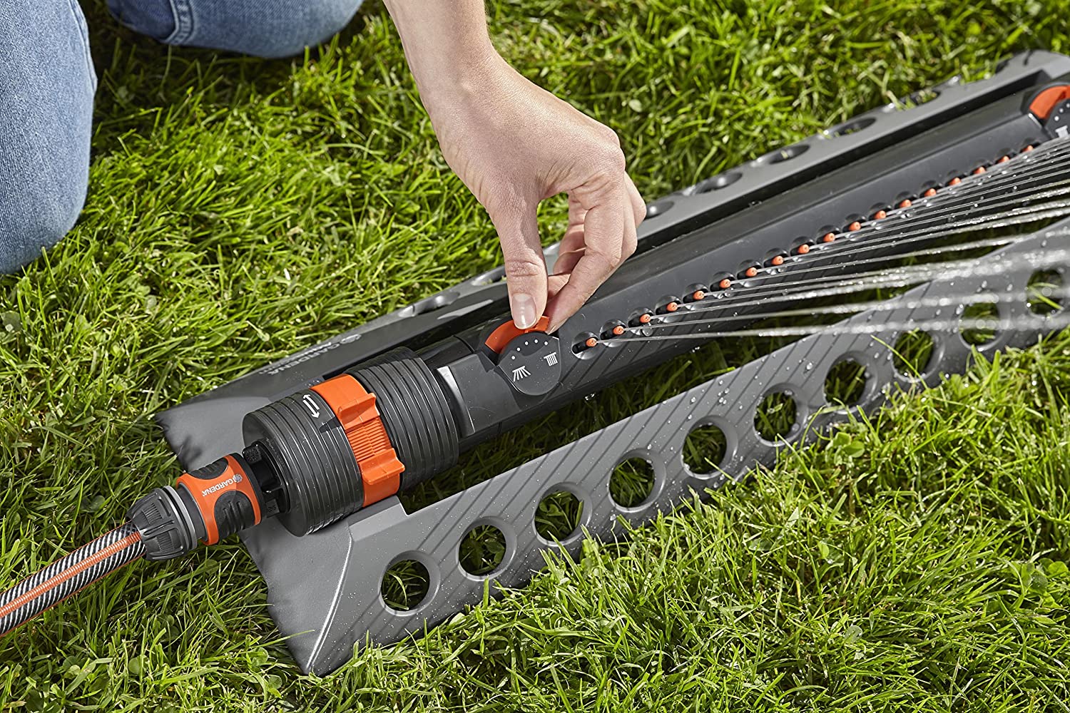 IRRIGATORE OSCILLANTE AQUAZOOM 350/2 COMFORT
