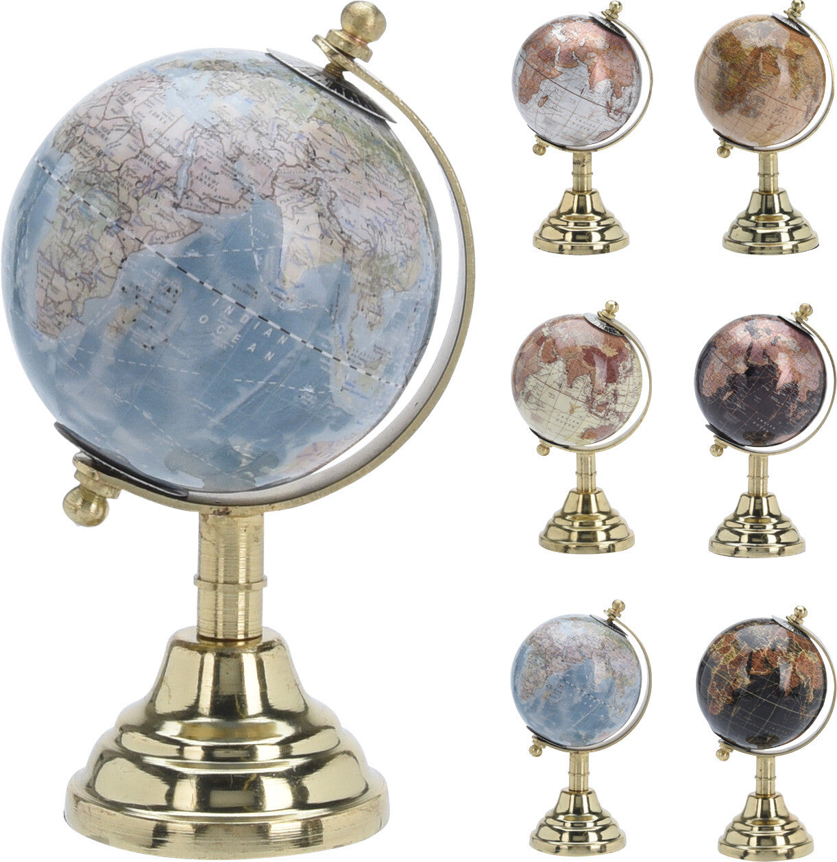MAPPAMONDO DECORATIVO 7X15CM ASSORTITO