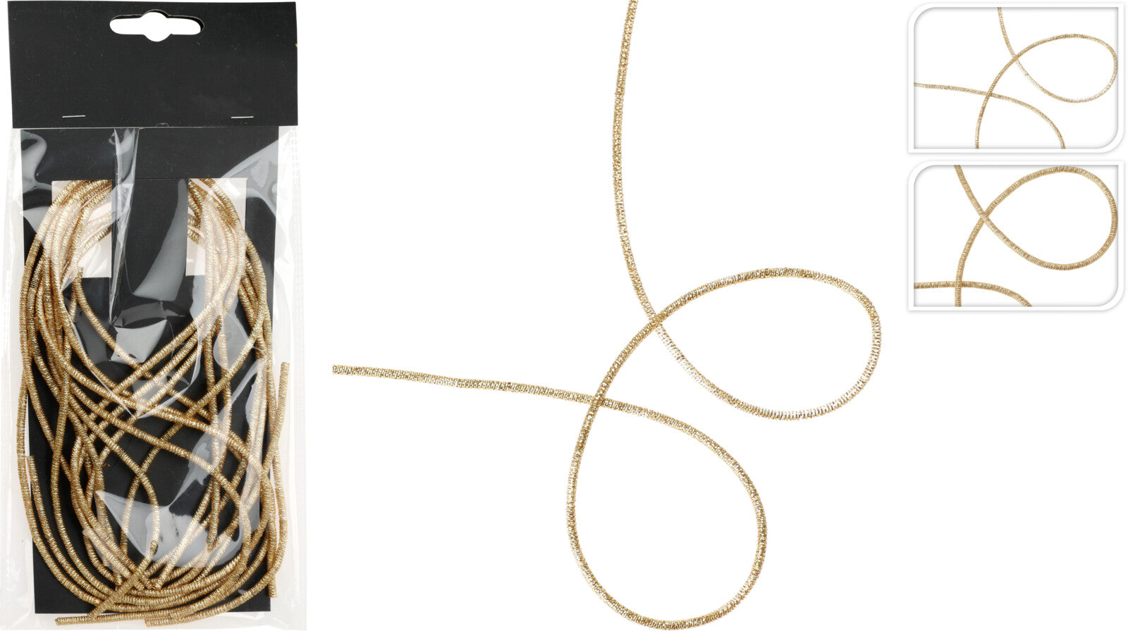 CORDINO DECORATIVO 40GR ORO ASSORTITO