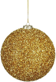 Mica Decorations Pallina di Natale in plastica D15 cm, oro