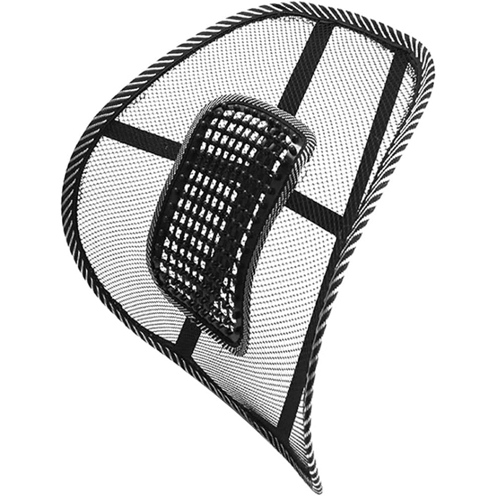 CUSCINO LOMBARE TRASPIRANTE LOMBY NERO