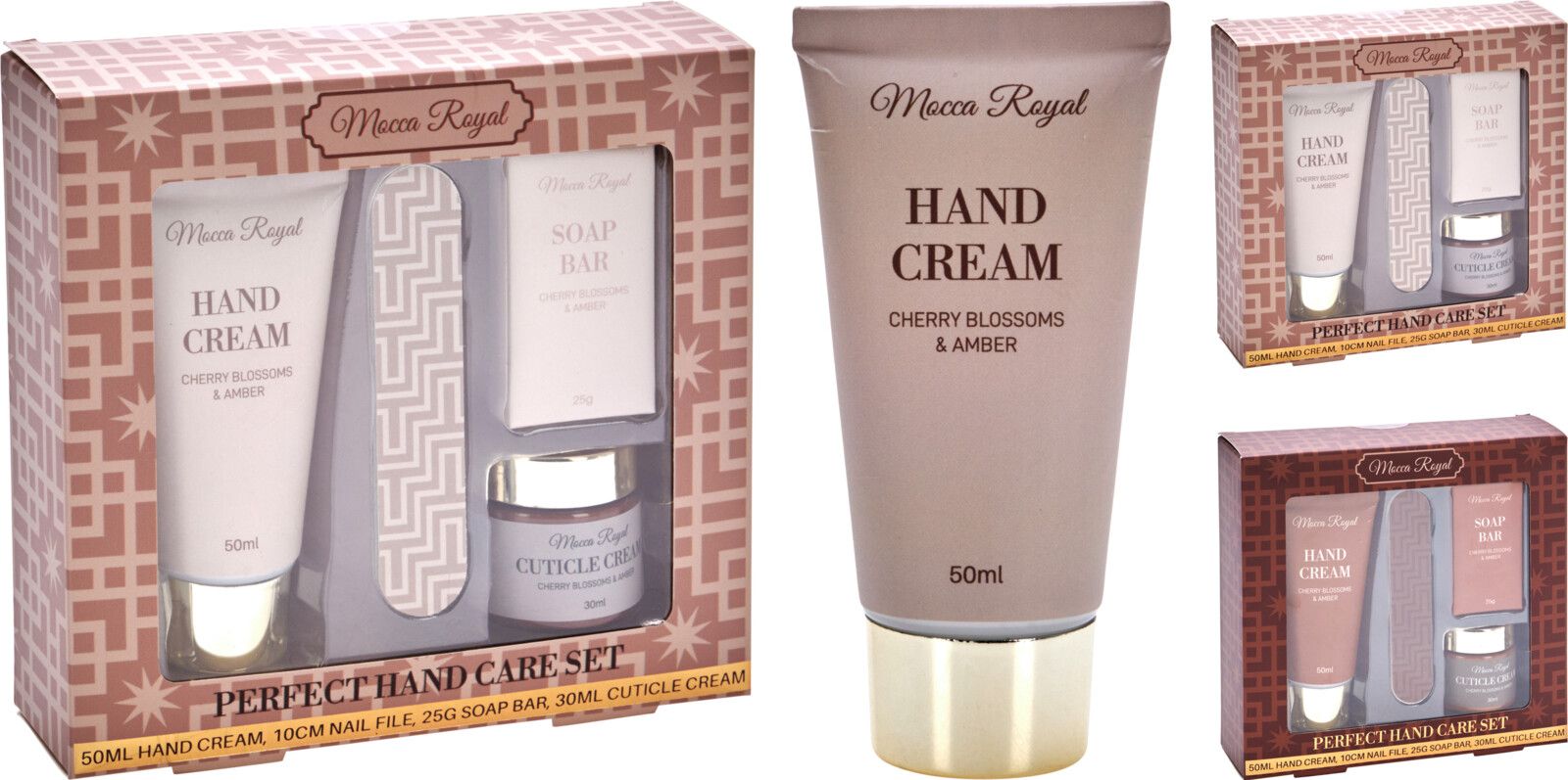 Set Bagno 4 Pezzi per la Cura delle Mani