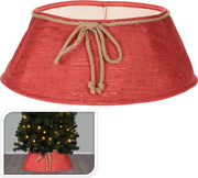 COPRIBASE PER ALBERO DI NATALE 40CM CON FIOCCO ROSSA