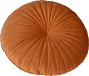 CUSCINO IN VELLUTO, 40CM, COLORE ARANCIONE