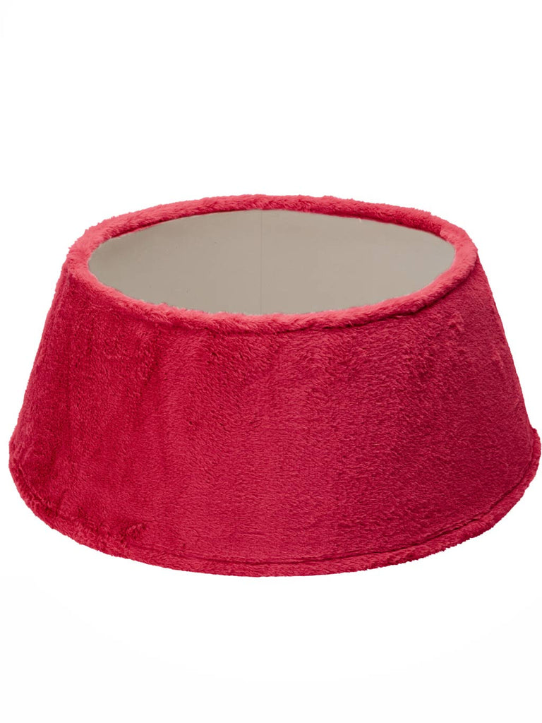 Copri base albero di natale 55cm - rosso