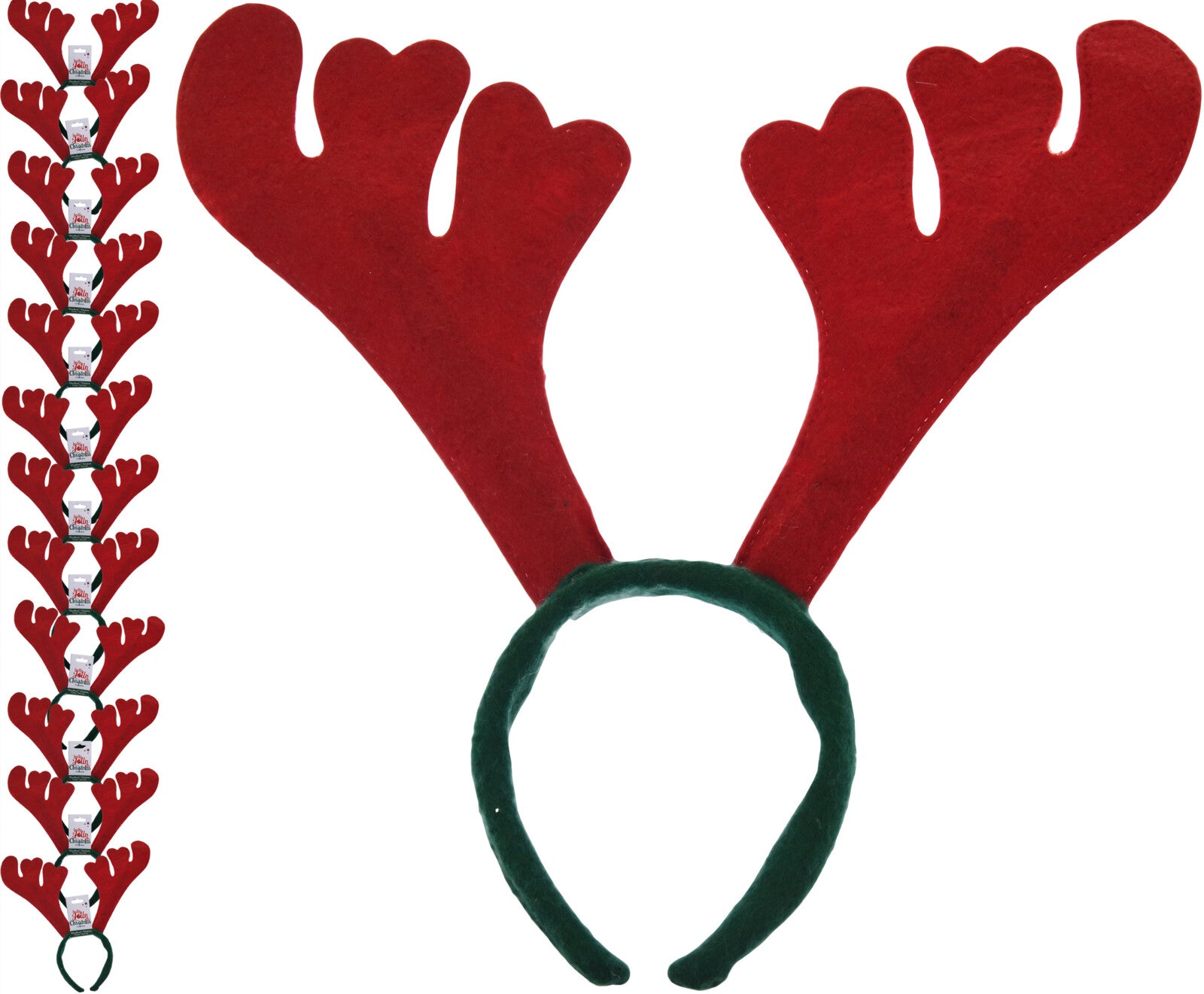 CERCHIETTO NATALIZIO RENNA 30CM
