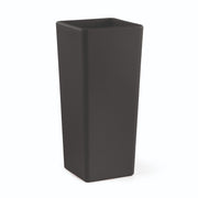 VASO CACHE-POT CLOU QUADRATO H.65CM ANTRACITE