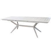 TAVOLO BALI 180/240 X 90 BIANC