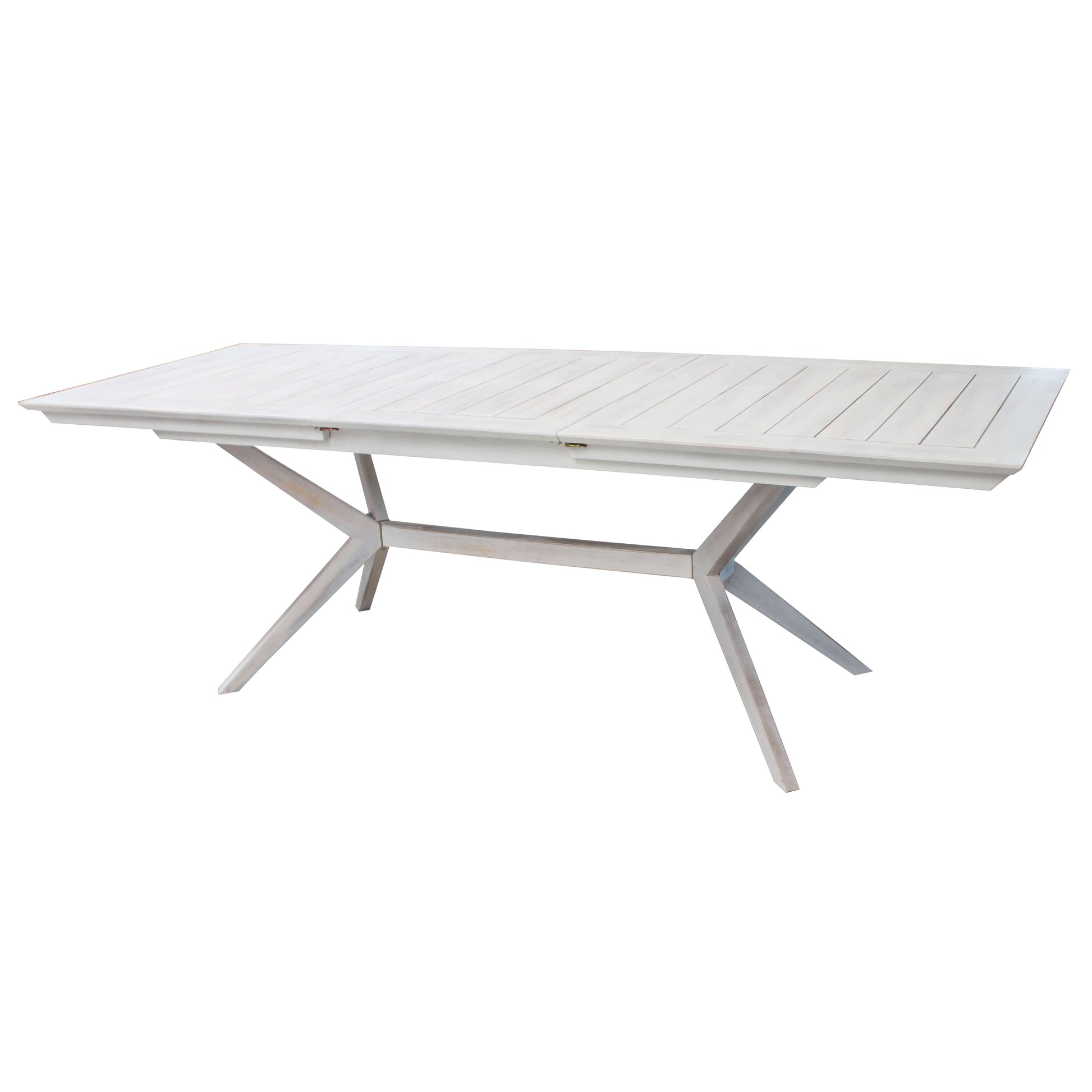 TAVOLO BALI 180/240 X 90 BIANC