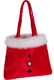 borsa natalizia 30x24cm - rossa