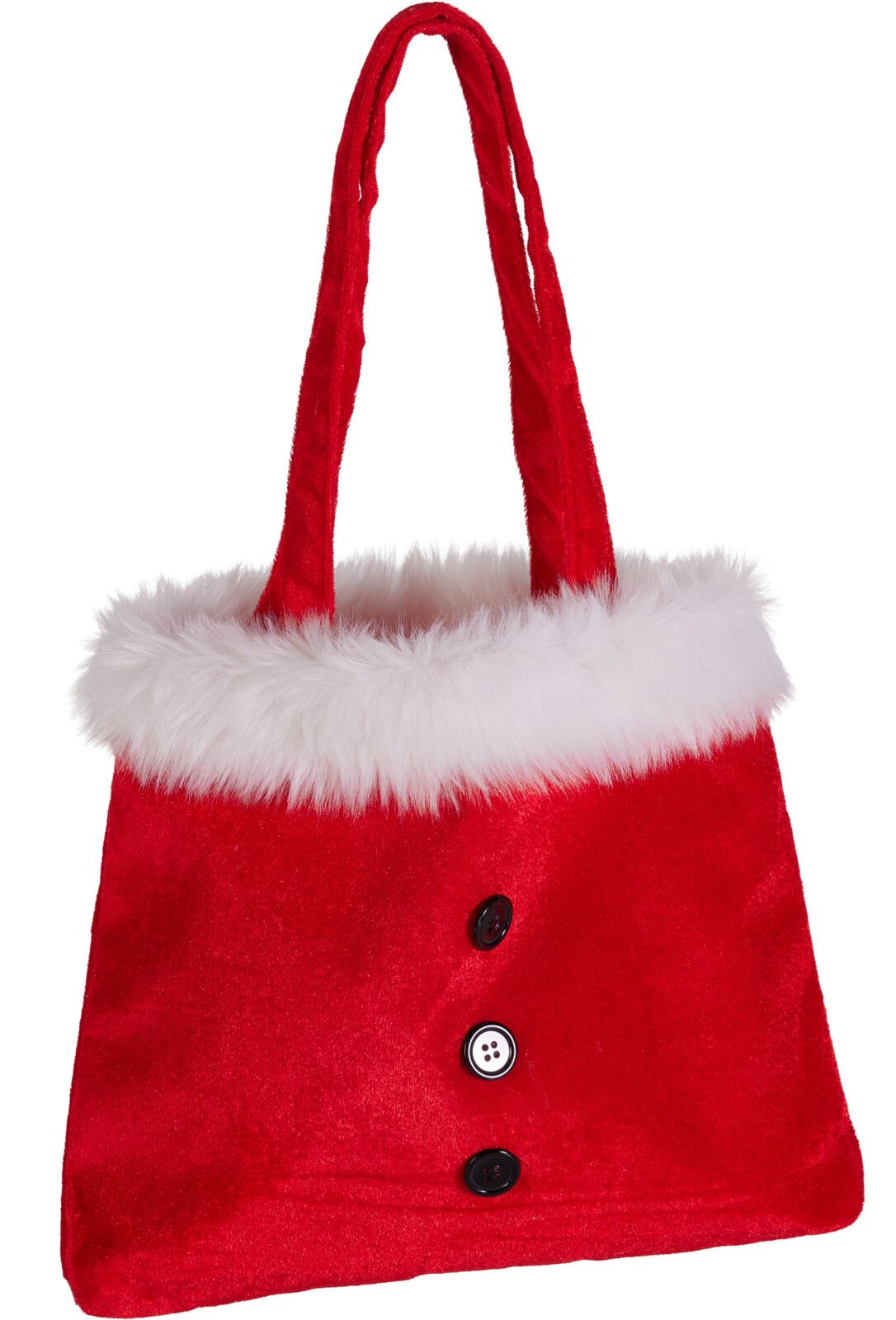 borsa natalizia 30x24cm - rossa
