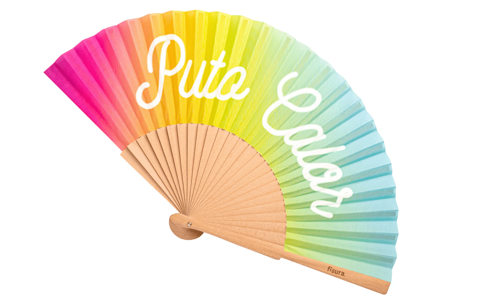 VENTAGLIO "PUTO CALOR" RAINBOW