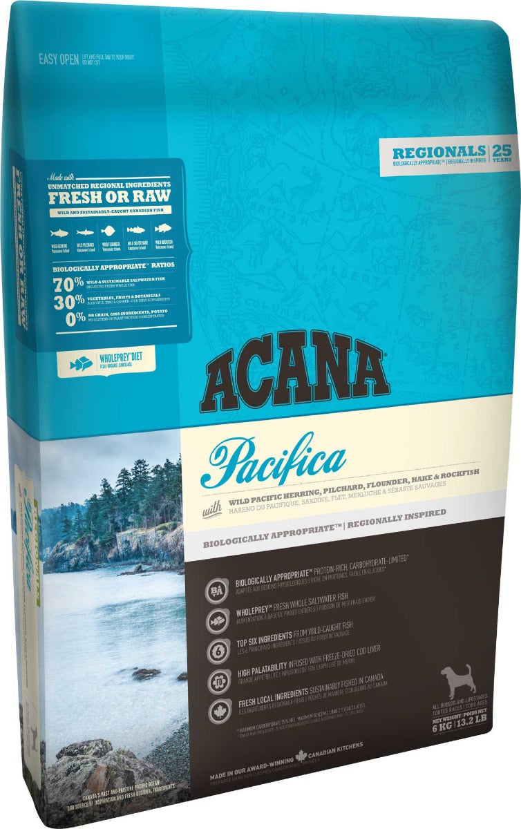 CROCCHETTE CANE ACANA CANE PACIFICA RECIPE 11,4 KG