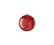 Mica Decorations Pallina di Natale 15 cm, rosso lucido