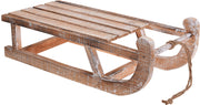 SLITTA IN LEGNO SBIANCATA 50X24X14CM LEGNO