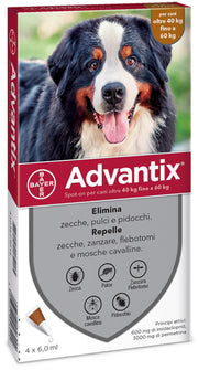 ADVANTIX SOLUZIONE SPOT-ON PER CANI OLTRE I 40 KG FINO A 60 KG