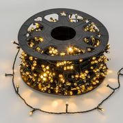 CATENA LUMINOSA 100M 1000 MAXI LED CONVEX BIANCO CALDO