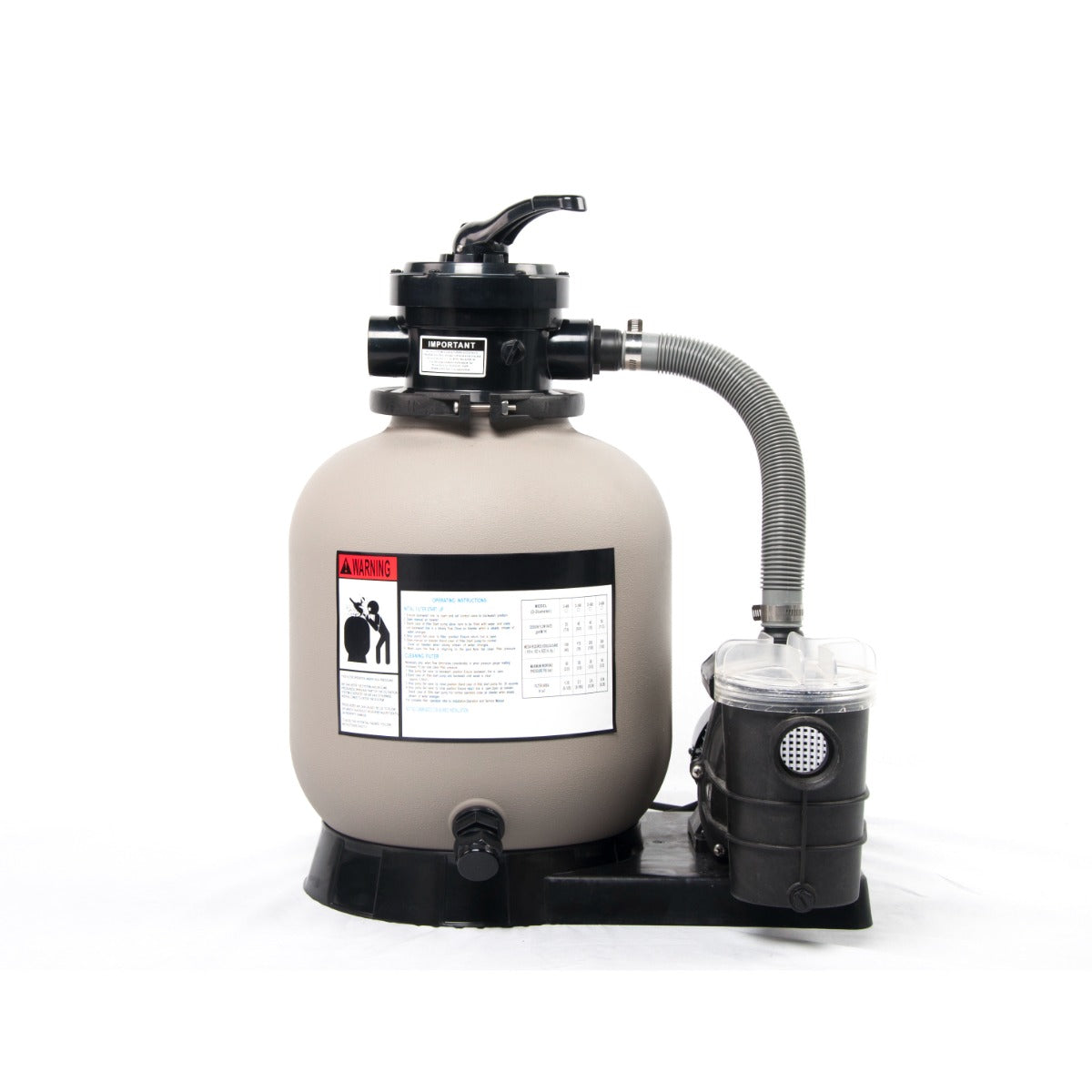 POMPA FILTRO SABBIA MONOBLOCCO 6 MC PER PISCINA