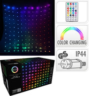 TENDA 400 LED, 200X200CM, MULTICOLORE